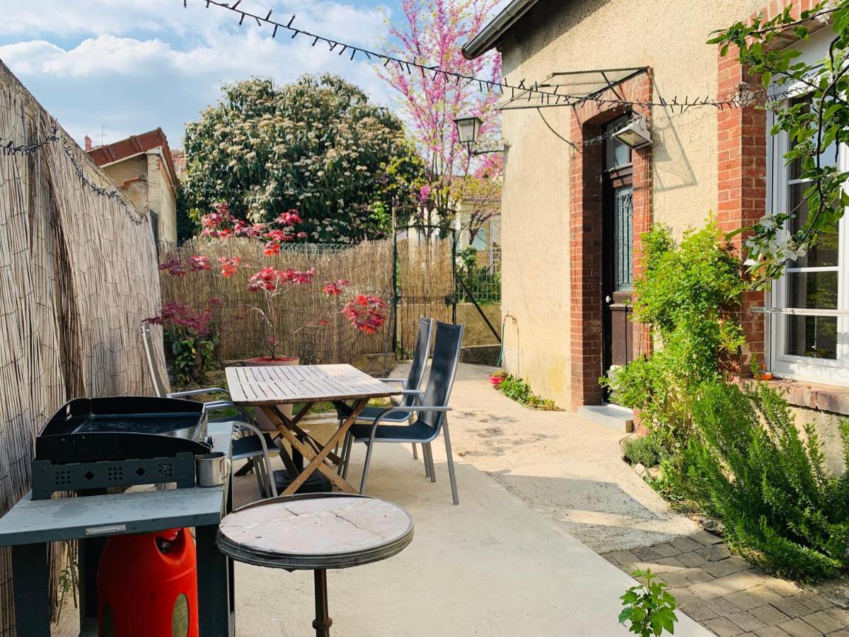 Vila Maisonnette Du Coteau Ouest - Jardin Et Terrasse - Épernay Exteriér fotografie